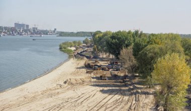  Yeni bir plaj yapımı 2018 Dünya Kupası için 