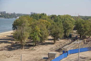  Yeni bir plaj yapımı 2018 Dünya Kupası için