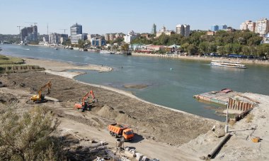  : Yeni bir plaj yapımı 2018 Dünya Kupası için 