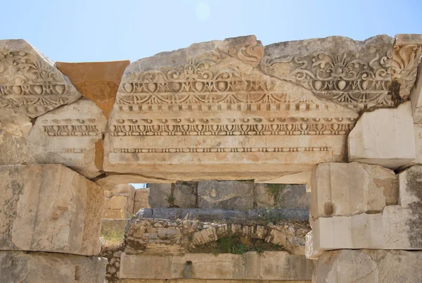 L'antico teatro greco-romano nella città Licia — Foto Stock