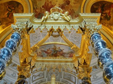  St. Louis Katedrali Invalides.Altar iç 
