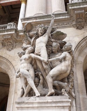 Dans, Opera Garnier tiyatro, heykel yazar Jean-Baptis
