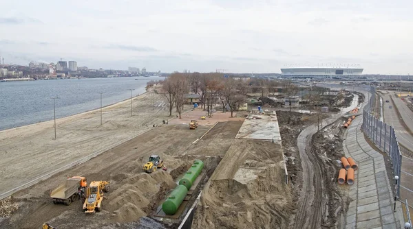  Yeni plaj ve stadyum inşaatı 2018 FIFA Dünya için