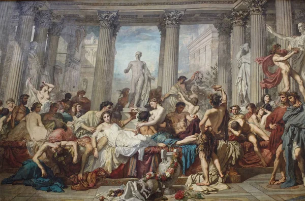   Müzesi, Orsay.The Romalılar girdabında, Tom Couture. 1847 