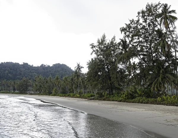 Ko Kut, Tailândia - 25 de fevereiro de 2018: Coconut Island Beach — Fotografia de Stock