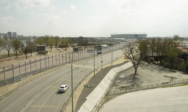 Estadio "Rostov Arena" y el parque, construido para la Copa del Mundo 20 — Foto de Stock