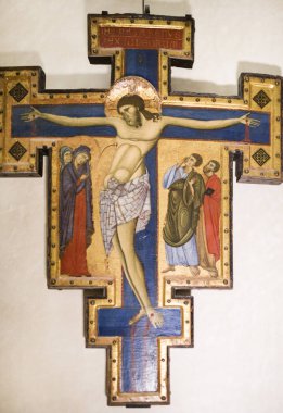 San Francesco.Croix Master yaptı. Civarında 1265-1270. Louvre