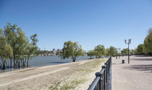 Park on the banks of the Don River, built for the 2018 FIFA Wor — Stock Photo, Image