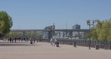   2018 FIFA Wo için inşa Don Nehri'nin kıyısında Park