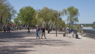   2018 FIFA Wo için inşa Don Nehri'nin kıyısında Park