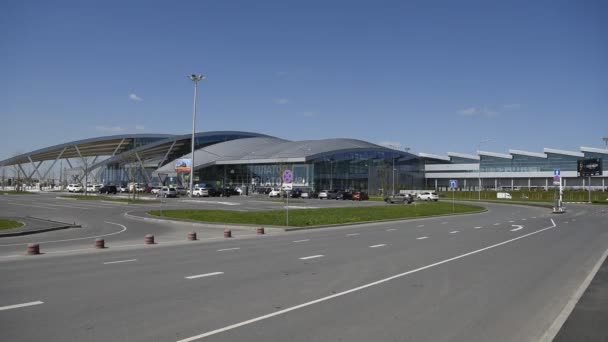 Rostov Don Russia April 2018 Airport Platov Built Fifa World — Stock Video