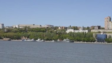   Rostov on Don, Rusya Federasyonu - 02,2018 olabilir: 2018 FIFA Dünya Kupası için inşa edilmiş yeni bir park şehir görüntüsü