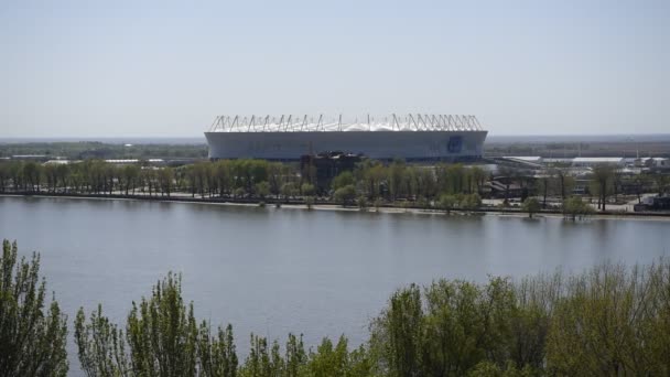 Rostov Don Russia Aprile 2018 Stadio Rostov Arena Parco Costruito — Video Stock