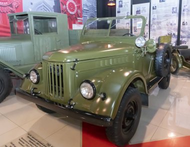 Gaz 69-Sovyet off-road yolcu vagonu. 1952 'den 1972' ye kadar üretildi