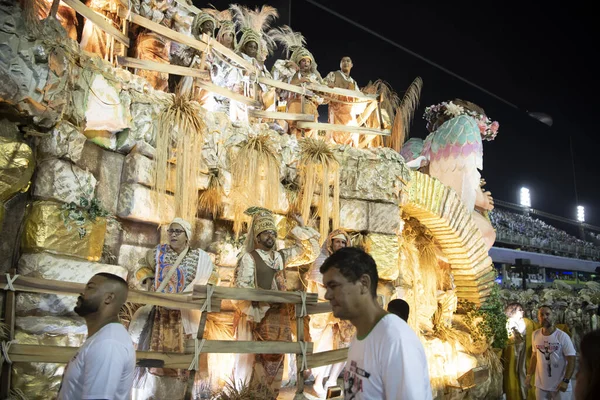 Rio Janeiro Brasil February 2020 Samba Parade 2020 Carnival Champions — Stock Photo, Image