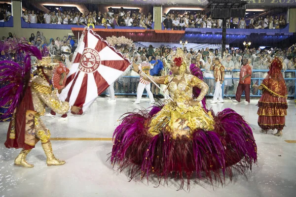 Ρίο Ντε Τζανέιρο Βραζιλία Φεβρουαρίου 2020 Παρέλαση Samba Στο 2020 — Φωτογραφία Αρχείου