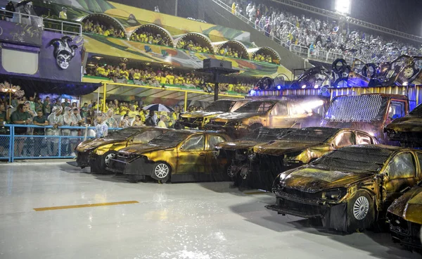 Rio Janeiro Brésil Février 2020 Samba Parade Carnaval 2020 Champions — Photo