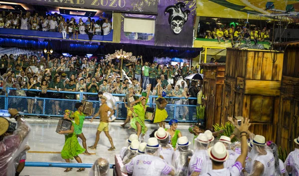 Rio Janeiro Brésil Février 2020 Samba Parade Carnaval 2020 Champions — Photo