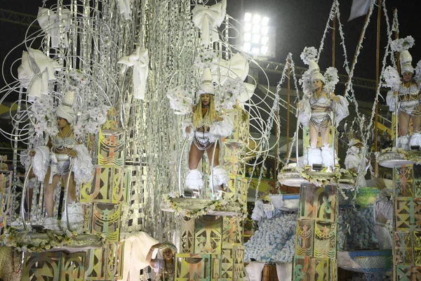 Rio Janeiro Brasil February 2020 Samba Parade 2020 Carnival Champions — Stockfoto