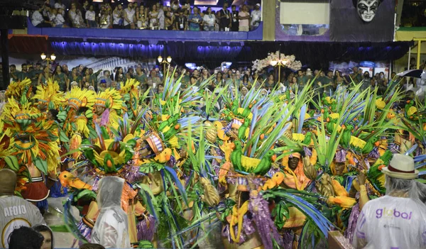 Río Janeiro Brasil Febrero 2020 Desfile Samba Carnaval 2020 Desfile — Foto de Stock