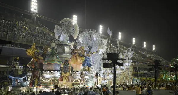 Rio Janeiro Brésil Février 2020 Samba Parade Carnaval 2020 Champions — Photo