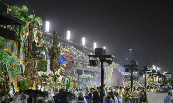 Río Janeiro Brasil Febrero 2020 Desfile Samba Carnaval 2020 Desfile — Foto de Stock