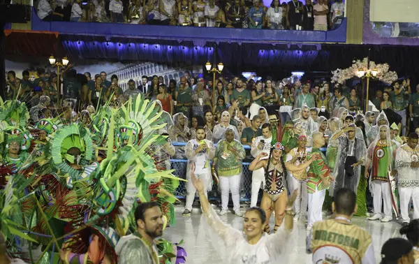 Rio Janeiro Brasil February 2020 Samba Parade 2020 Carnival Champions — Zdjęcie stockowe