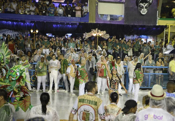 Rio Janeiro Brasil February 2020 Samba Parade 2020 Carnival Champions — Zdjęcie stockowe