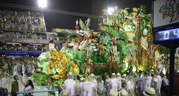 Río Janeiro Brasil Febrero 2020 Desfile Samba Carnaval 2020 Desfile — Foto de Stock