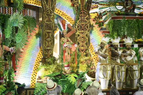 Rio Janeiro Brasil February 2020 Samba Parade 2020 Carnival Champions — Zdjęcie stockowe