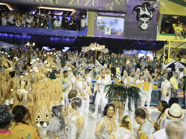 Rio Janeiro Brésil Février 2020 Samba Parade Carnaval 2020 Champions — Photo