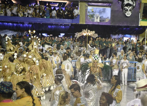 Rio Janeiro Brasil February 2020 Samba Parade 2020 Carnival Champions — Stockfoto