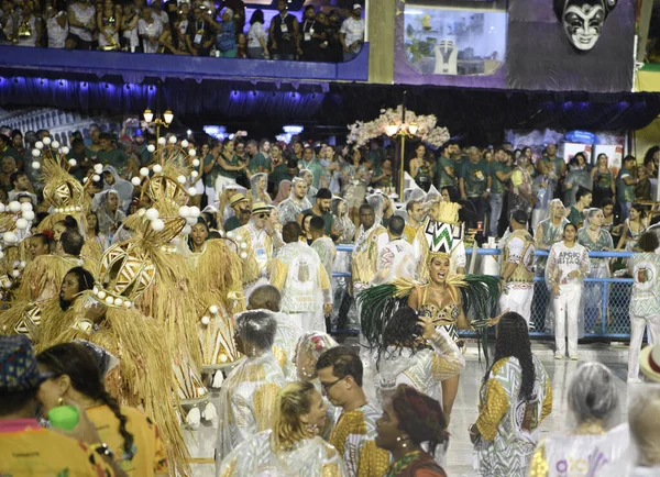 Rio Janeiro Brasile Febbraio 2020 Samba Parade Carnevale 2020 Champions — Foto Stock