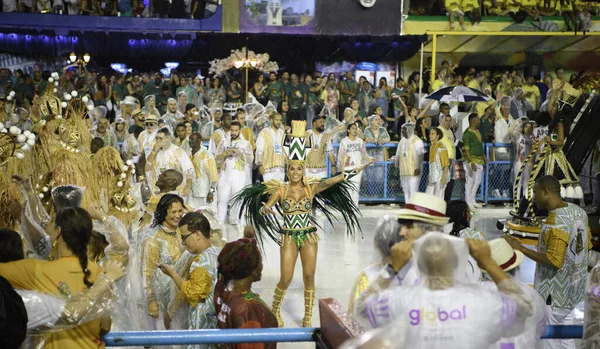 Río Janeiro Brasil Febrero 2020 Desfile Samba Carnaval 2020 Desfile — Foto de Stock