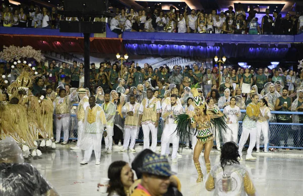 Rio Janeiro Brasil February 2020 Samba Parade 2020 Carnival Champions — Stockfoto