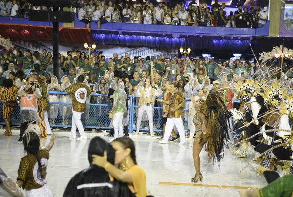 Río Janeiro Brasil Febrero 2020 Desfile Samba Carnaval 2020 Desfile —  Fotos de Stock