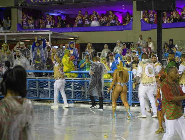 Rio Janeiro Brasil February 2020 Samba Parade 2020 Carnival Champions — Stok fotoğraf