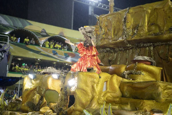 Rio Janeiro Brésil Février 2020 Samba Parade Carnaval 2020 Champions — Photo