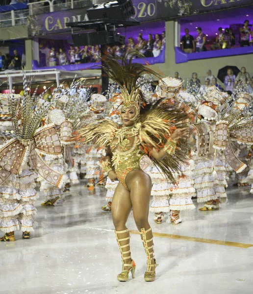 Rio Janeiro Brasil February 2020 Samba Parade 2020 Carnival Champions — Stock Fotó