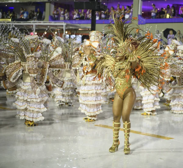Rio Janeiro Brasil February 2020 Samba Parade 2020 Carnival Champions — 스톡 사진