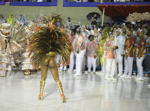 Rio Janeiro Brasil Fevereiro 2020 Parada Samba Carnaval 2020 Parada — Fotografia de Stock