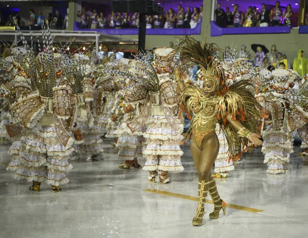 Río Janeiro Brasil Febrero 2020 Desfile Samba Carnaval 2020 Desfile — Foto de Stock