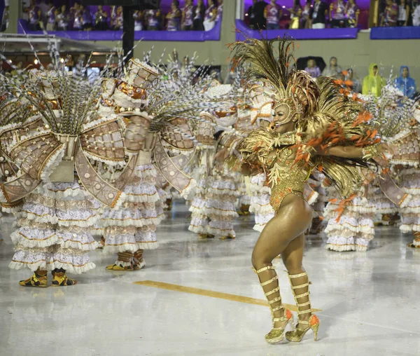 Rio Janeiro Brasil February 2020 Samba Parade 2020 Carnival Champions — Zdjęcie stockowe