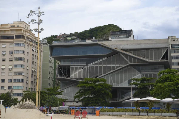 Rio Janeiro Brasil Febrero 2020 Avenida Atlántica Gente Actividades Aire — Foto de Stock