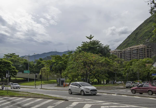 Rio Janeiro Brasile Febbraio 2020 Laguna Rodrigo Freitas Avenue Henrique — Foto Stock