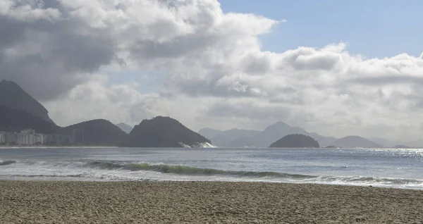 Ocean Surf Praia Copacabana Rio Janeiro Fevereiro 2020 — Fotografia de Stock