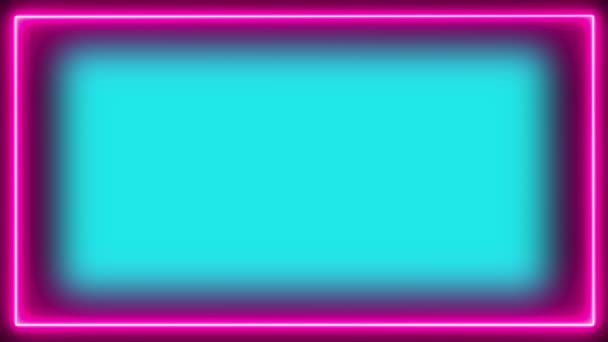 Cadre pour un panneau néon pour inscriptions et publicité 