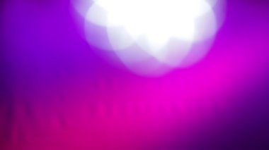 Stage light with filters in the shape of moving flowers.