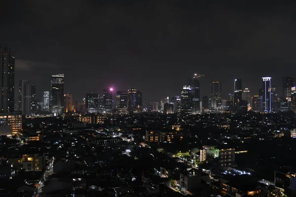 O Skyline de Jacarta — Fotografia de Stock