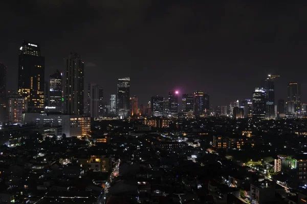 De Skyline van Jakarta — Stockfoto